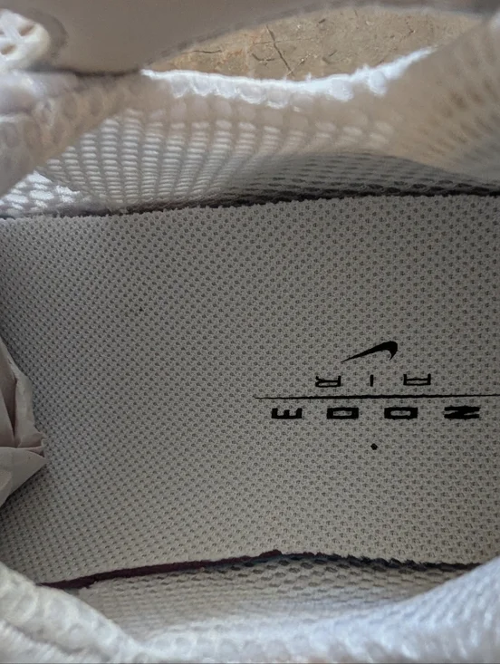 Nike Air Zoom Spiridion Cage 2 (2024) Triple White #CJ1288-100 Men Size 9 No Box - Picture 11 of 12